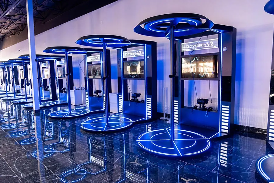 Inside Odyssey VR Arena