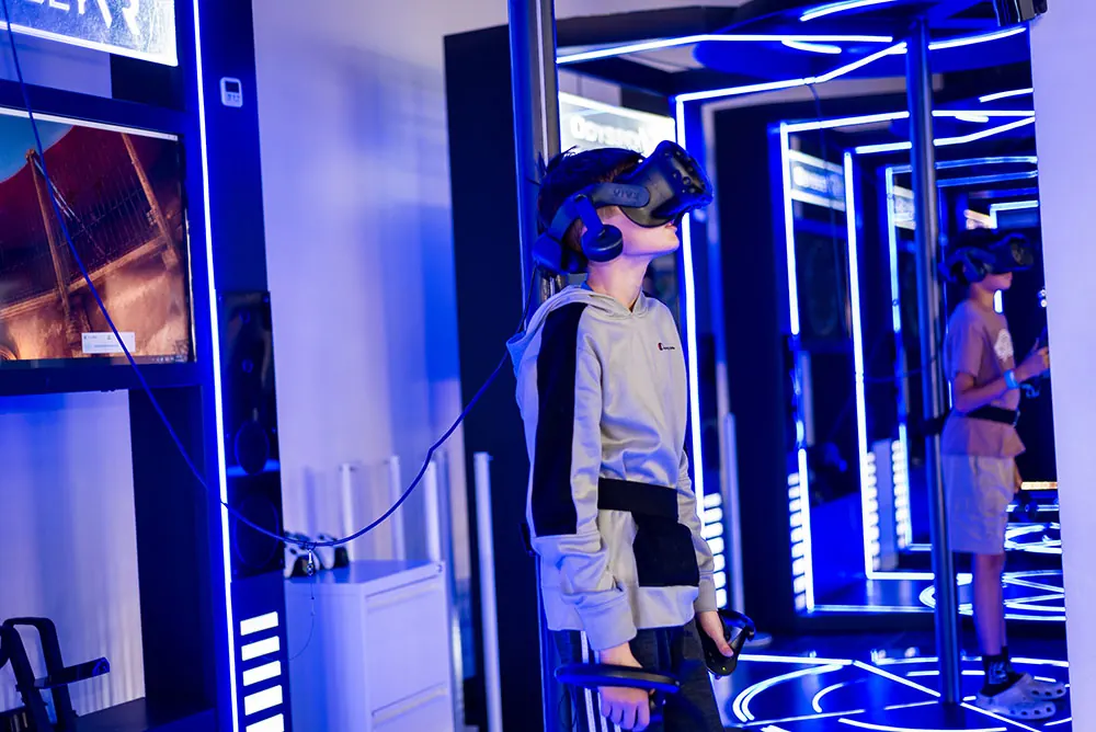 Inside Odyssey VR Arena