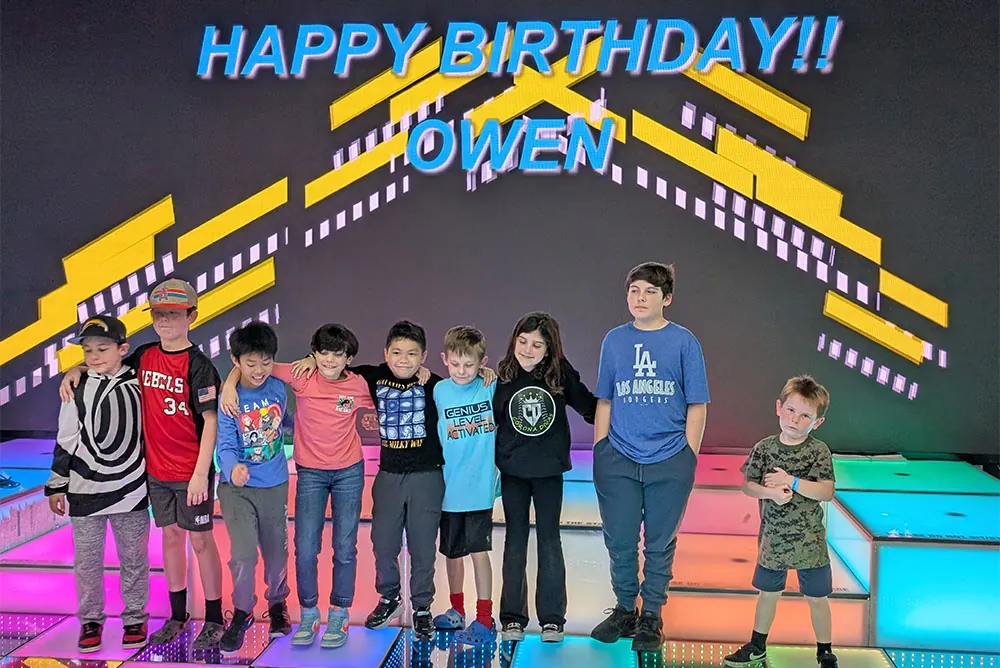 Birthday party at Odyssey VR Arena